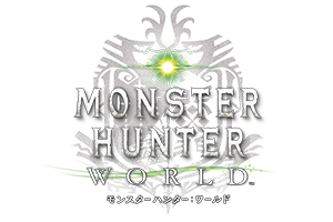 パチスロ モンスターハンター:ワールド ロゴ
