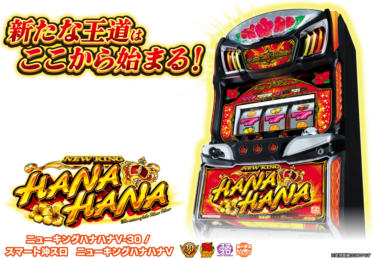 スマート沖スロ ニューキングハナハナV